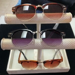 COPY - Sunglasses Choice of: Brown & Faux Tortoiseshell Ambe…